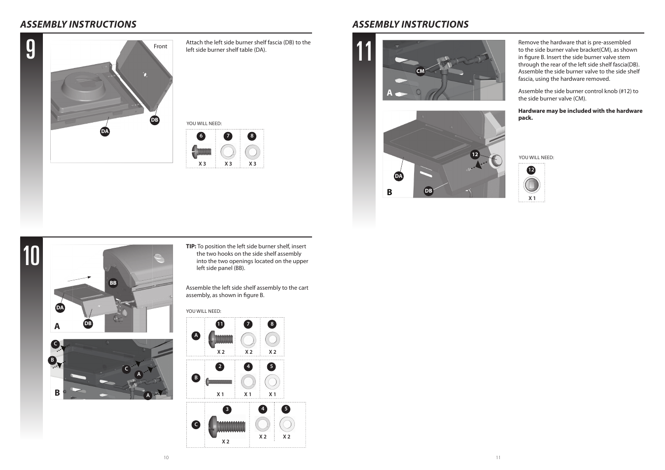 Assembly instructions | Centro G41204 User Manual | Page 7 / 9
