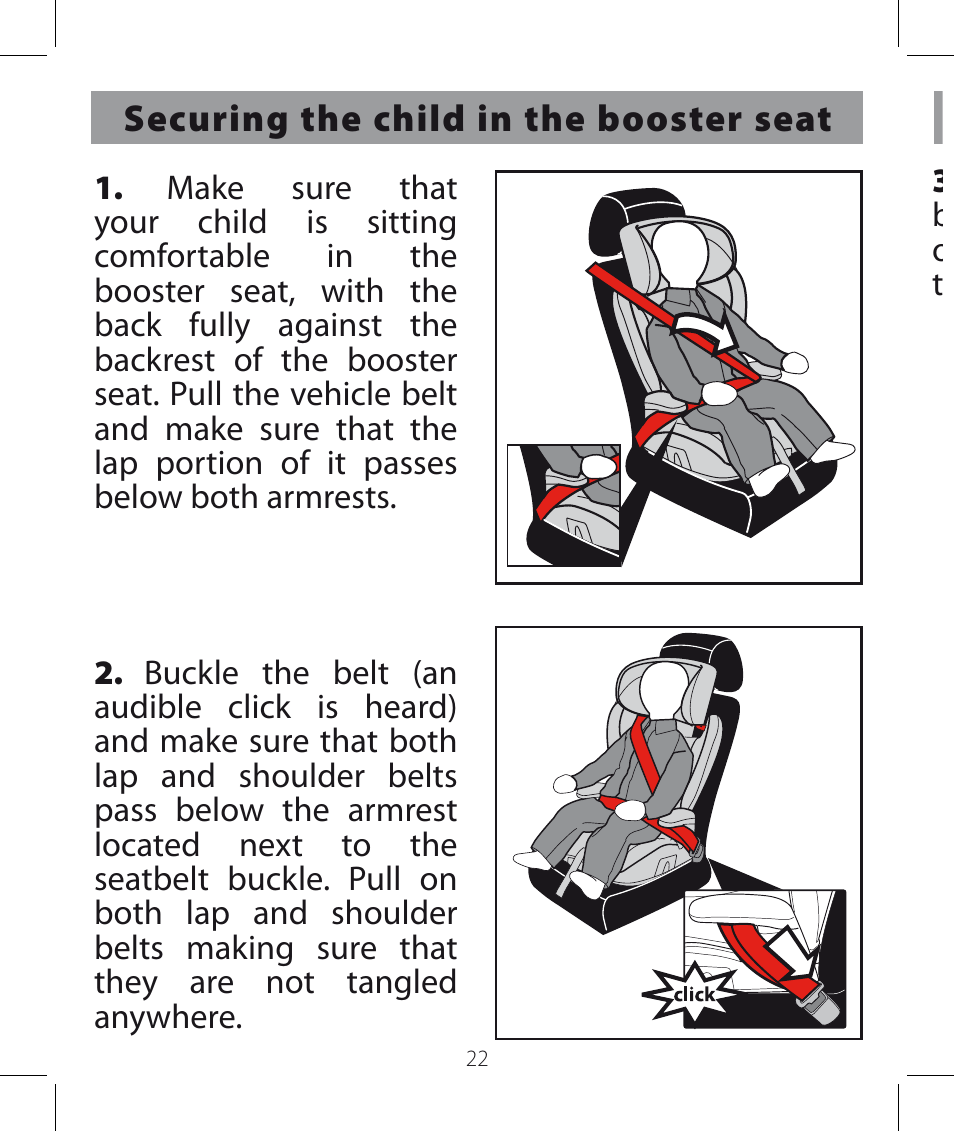 Peg-Perego Viaggio HBB 120 User Manual | Page 22 / 80