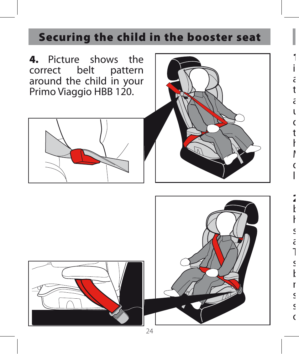 Peg-Perego Viaggio HBB 120 User Manual | Page 24 / 80