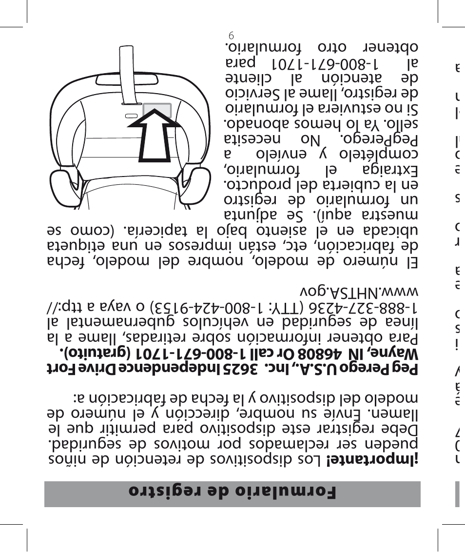 Peg-Perego Viaggio HBB 120 User Manual | Page 72 / 80