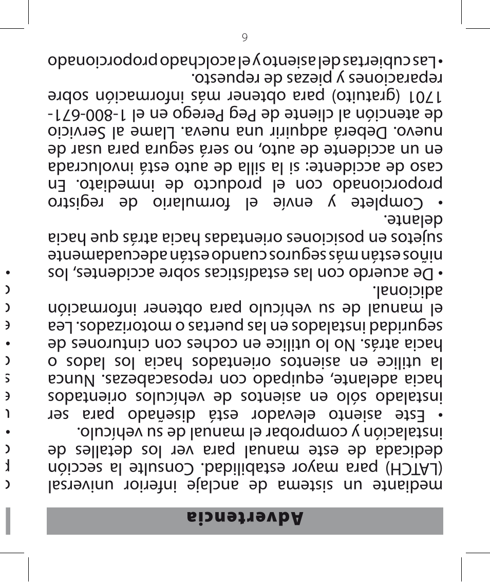 Peg-Perego Viaggio HBB 120 User Manual | Page 75 / 80
