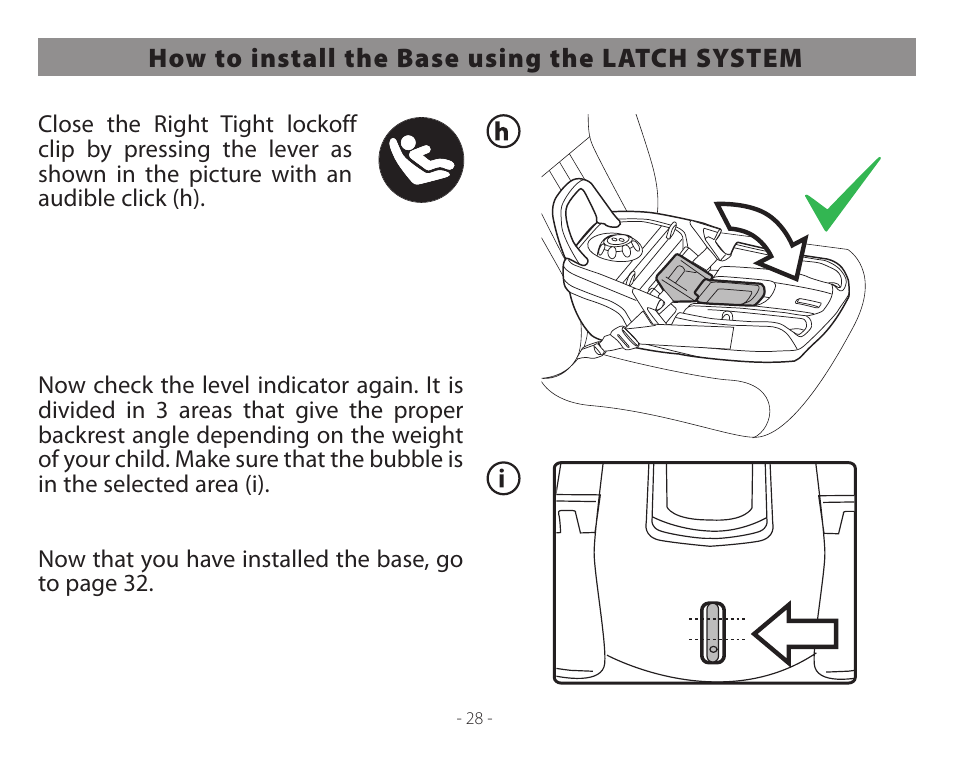 Peg-Perego Primo Viaggio 4-35 User Manual | Page 28 / 116