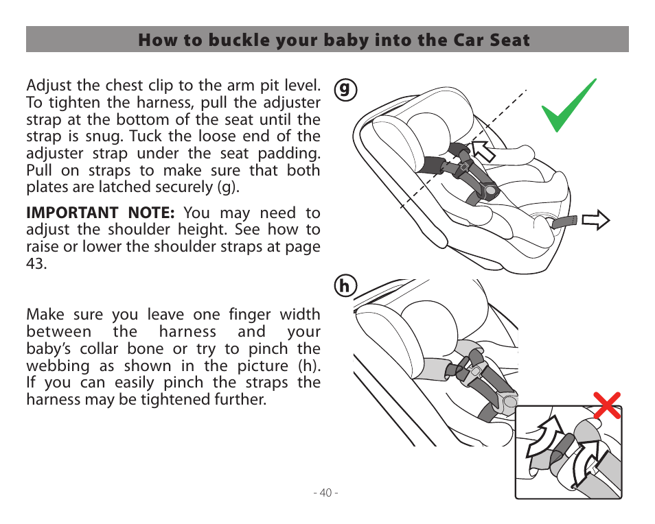 Peg-Perego Primo Viaggio 4-35 User Manual | Page 40 / 116