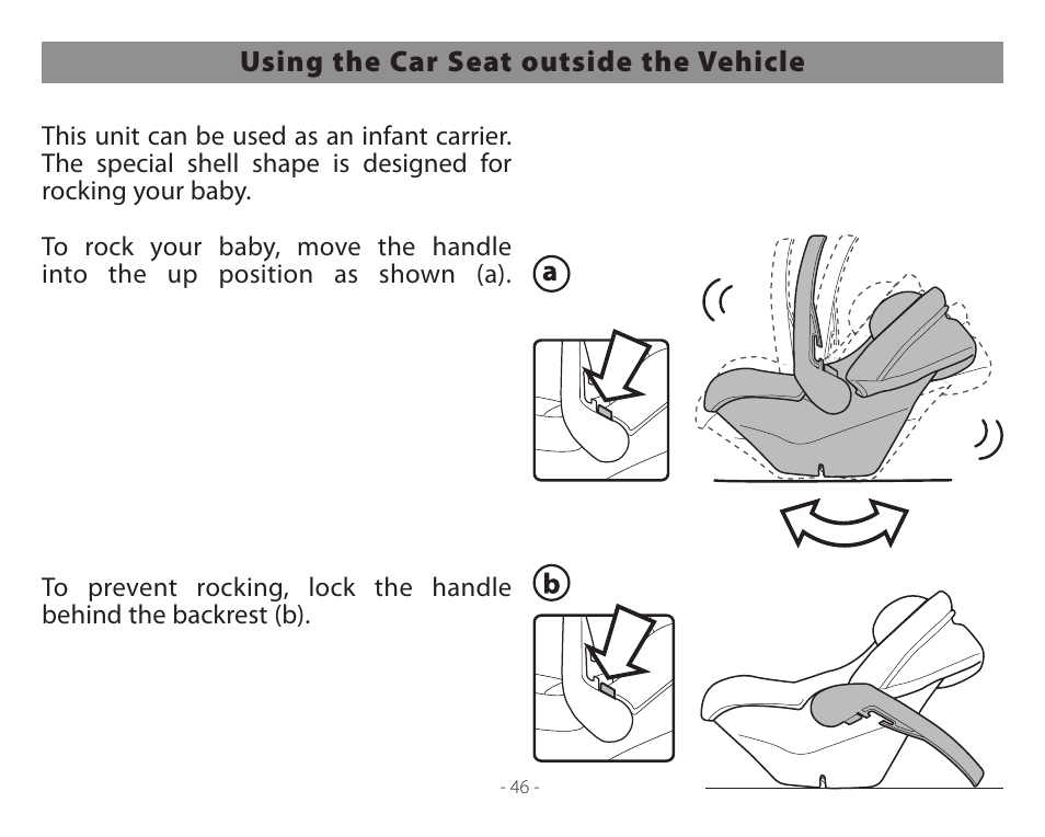 Peg-Perego Primo Viaggio 4-35 User Manual | Page 46 / 116