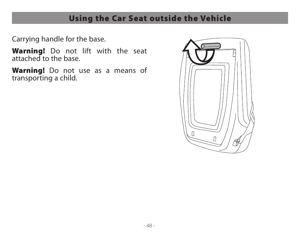 Peg-Perego Primo Viaggio 4-35 User Manual | Page 48 / 116