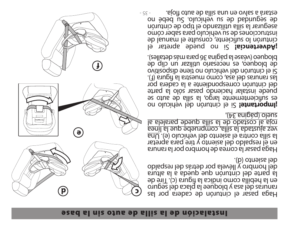 Peg-Perego Primo Viaggio 4-35 User Manual | Page 82 / 116