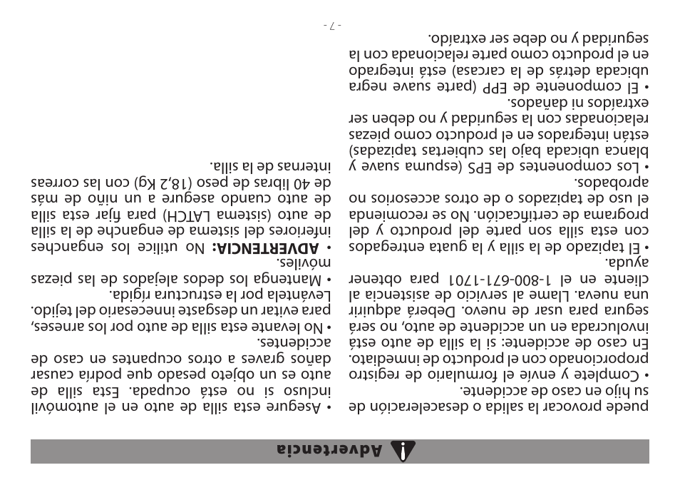 Peg-Perego Primo Viaggio Convertible 2014 User Manual | Page 122 / 128