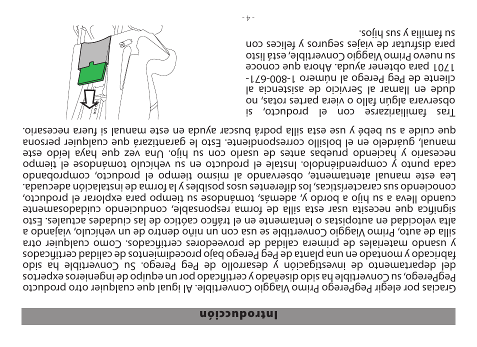 Peg-Perego Primo Viaggio Convertible 2014 User Manual | Page 125 / 128