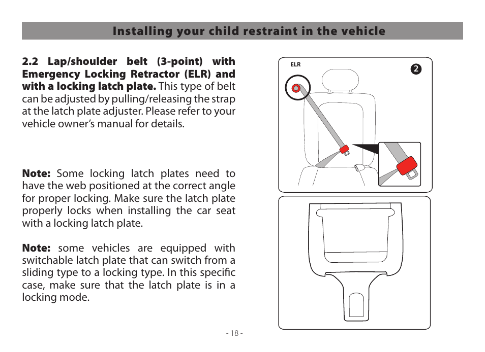 Peg-Perego Primo Viaggio Convertible 2014 User Manual | Page 18 / 128