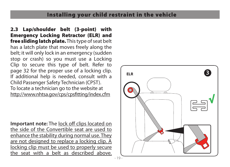 Peg-Perego Primo Viaggio Convertible 2014 User Manual | Page 19 / 128