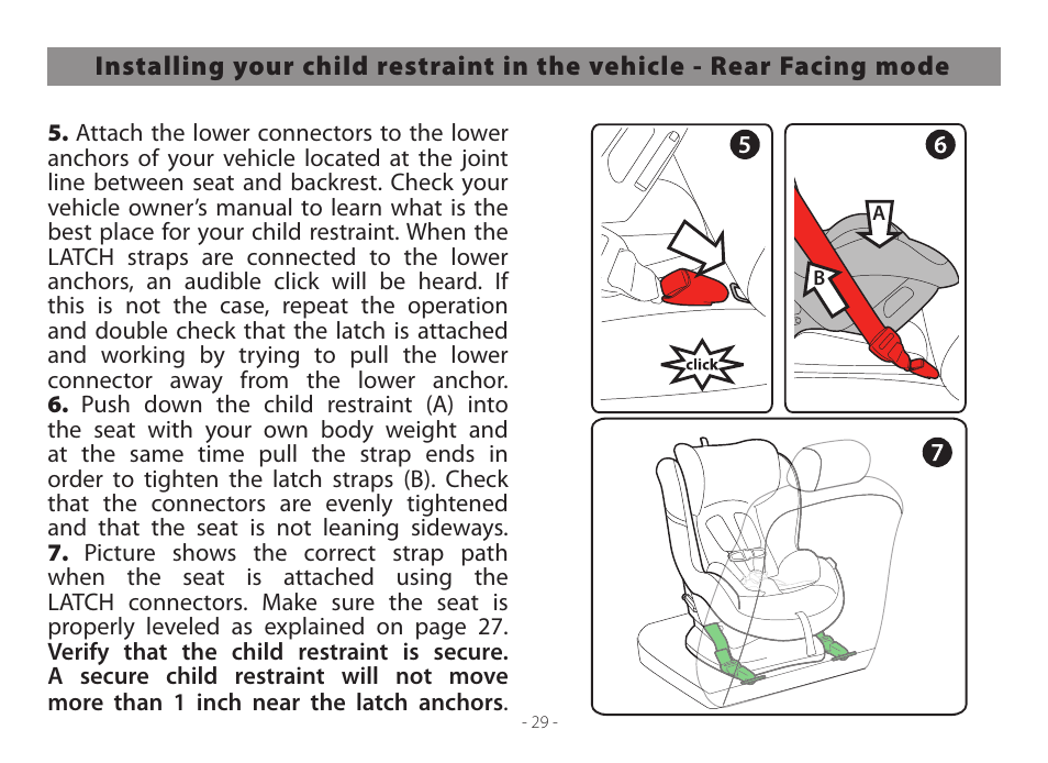 Peg-Perego Primo Viaggio Convertible 2014 User Manual | Page 29 / 128