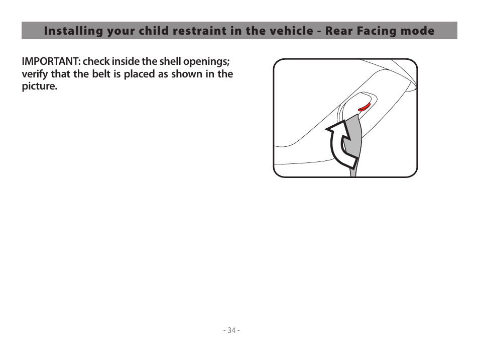 Peg-Perego Primo Viaggio Convertible 2014 User Manual | Page 34 / 128