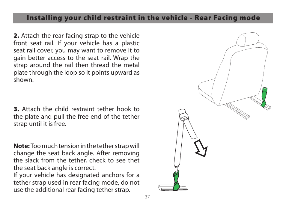 Peg-Perego Primo Viaggio Convertible 2014 User Manual | Page 37 / 128