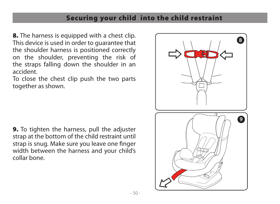 Peg-Perego Primo Viaggio Convertible 2014 User Manual | Page 50 / 128