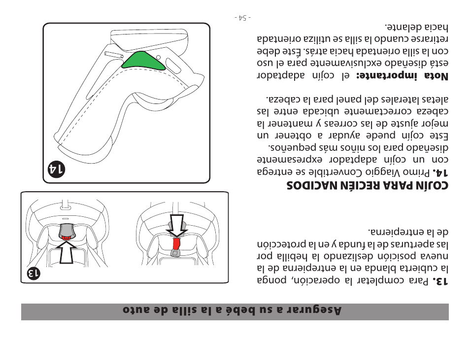 Peg-Perego Primo Viaggio Convertible 2014 User Manual | Page 75 / 128