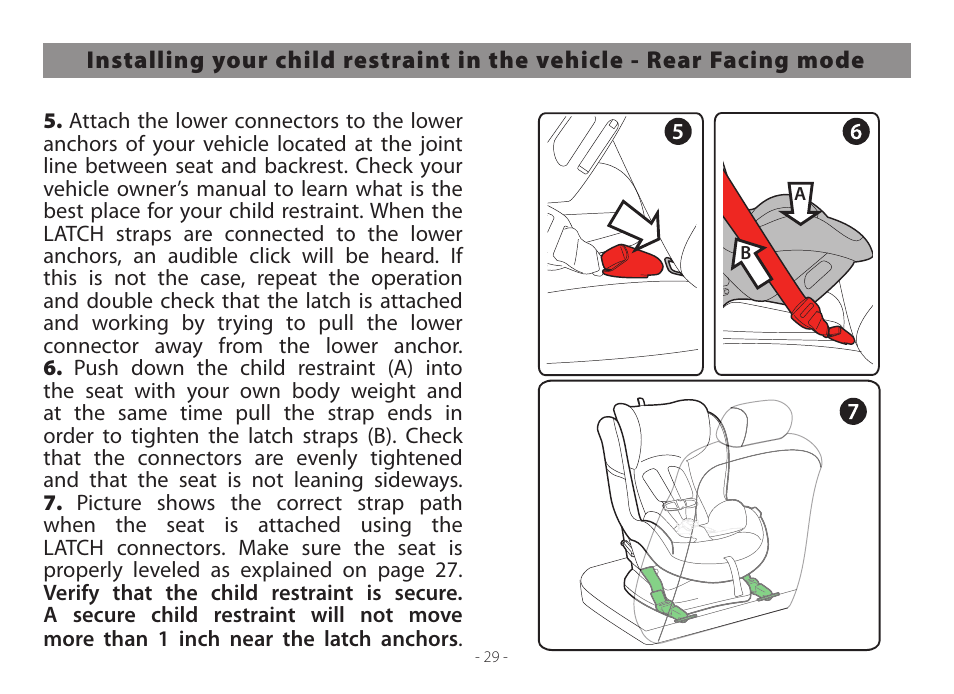 Peg-Perego Primo Viaggio Convertible User Manual | Page 29 / 64