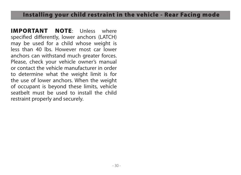 Peg-Perego Primo Viaggio Convertible User Manual | Page 30 / 64