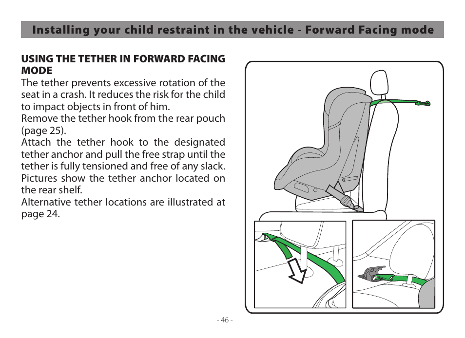 Peg-Perego Primo Viaggio Convertible User Manual | Page 46 / 64