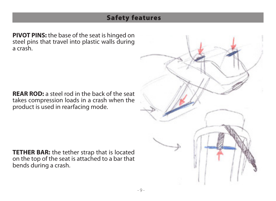 Peg-Perego Primo Viaggio Convertible User Manual | Page 9 / 64