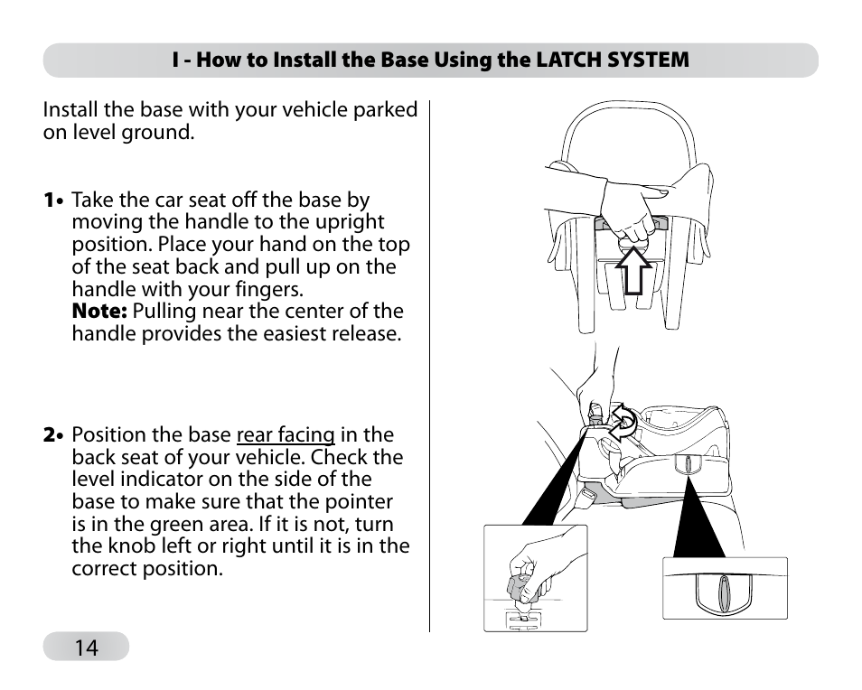 Peg-Perego Primo Viaggio SIP 30-30 User Manual | Page 14 / 96