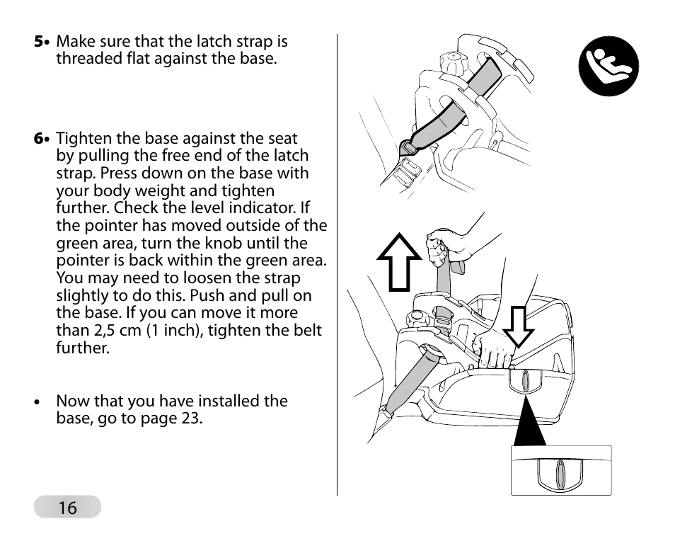 Peg-Perego Primo Viaggio SIP 30-30 User Manual | Page 16 / 96