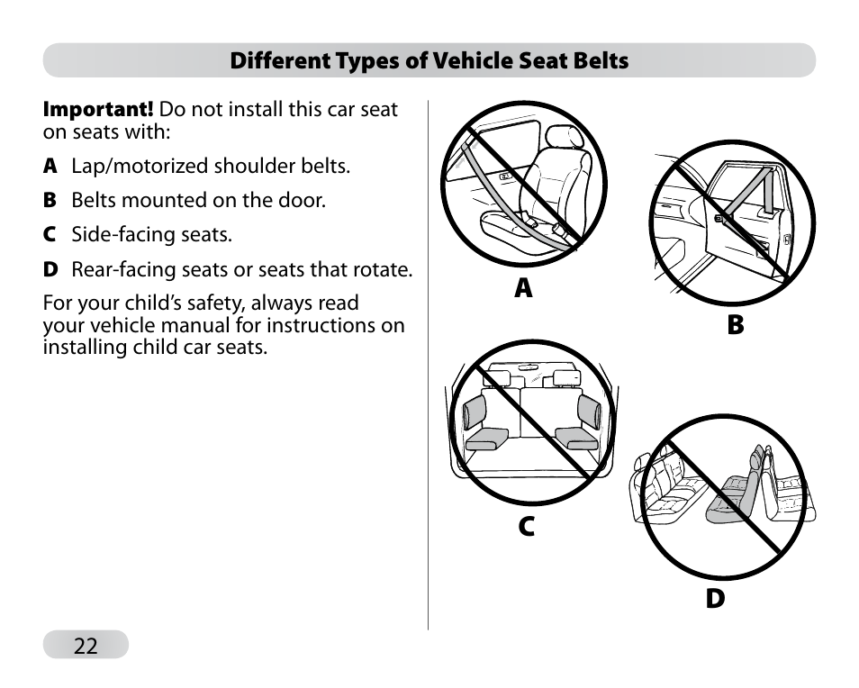 Db a c | Peg-Perego Primo Viaggio SIP 30-30 User Manual | Page 22 / 96