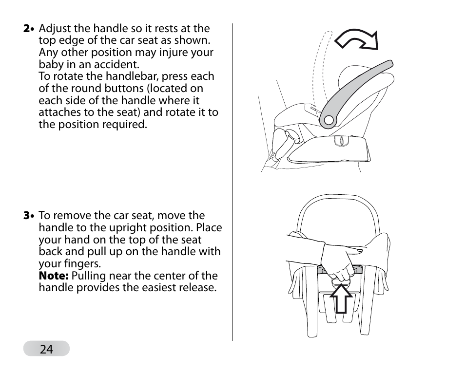 Peg-Perego Primo Viaggio SIP 30-30 User Manual | Page 24 / 96