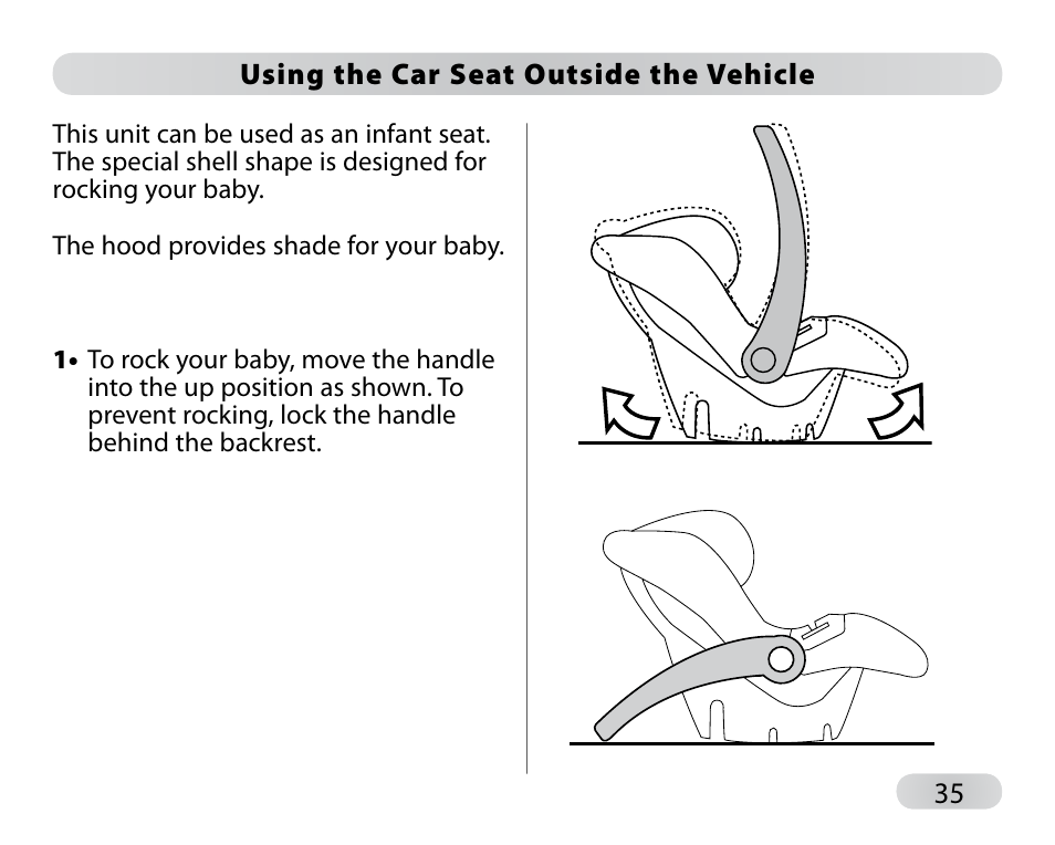 Peg-Perego Primo Viaggio SIP 30-30 User Manual | Page 35 / 96