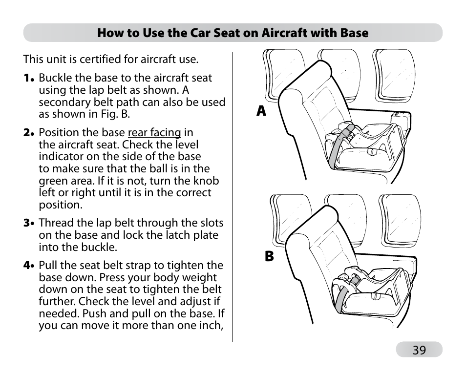 Peg-Perego Primo Viaggio SIP 30-30 User Manual | Page 39 / 96