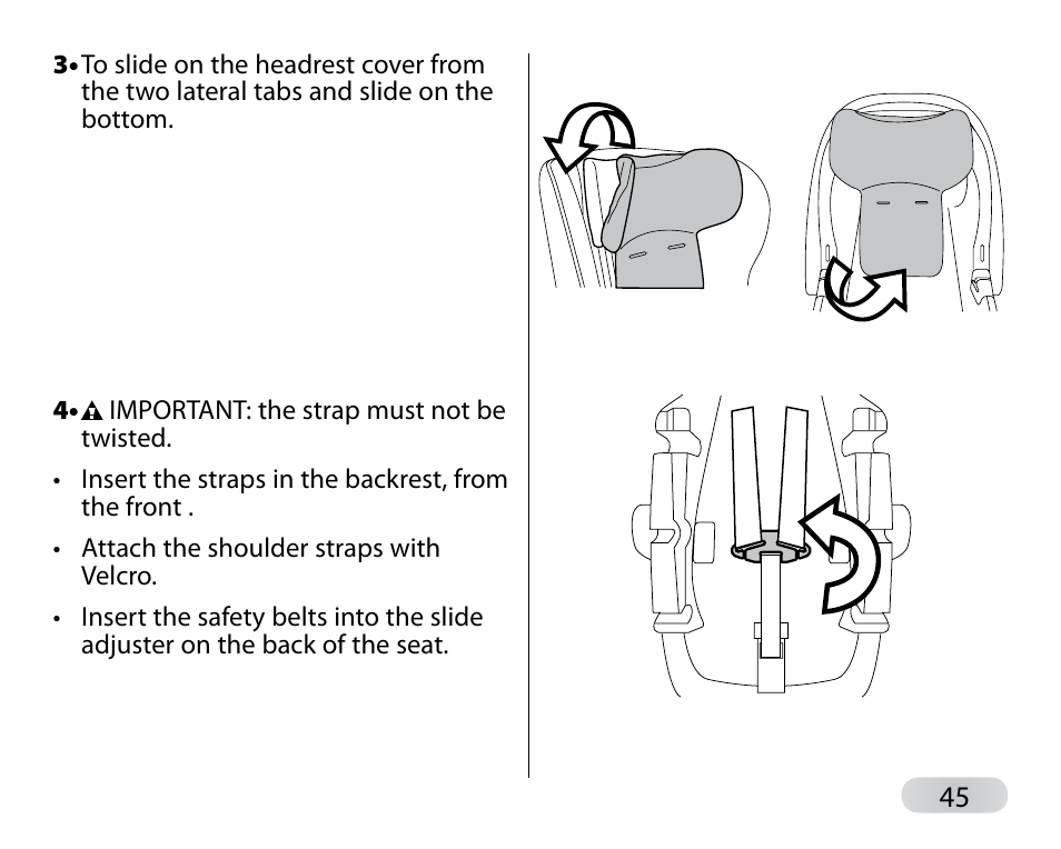 Peg-Perego Primo Viaggio SIP 30-30 User Manual | Page 45 / 96