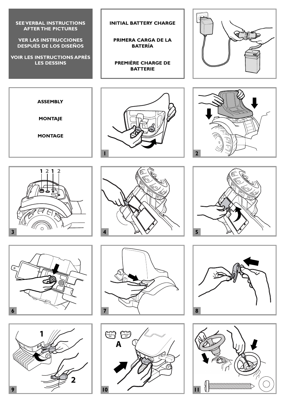 12 a | Peg-Perego Case IH Lil Tractor User Manual | Page 2 / 24