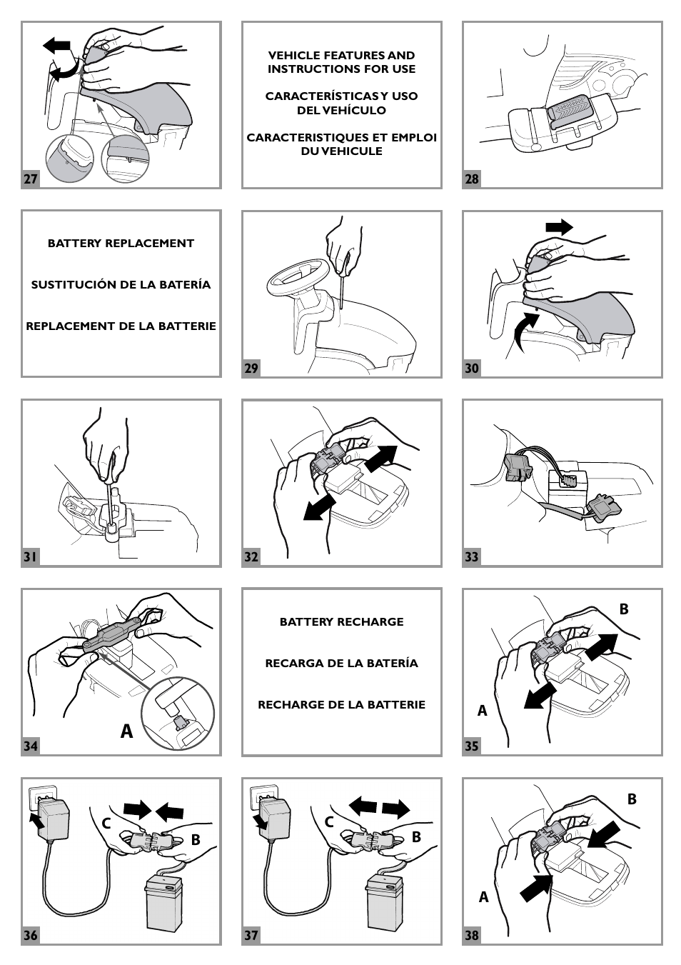 Peg-Perego Case IH Lil Tractor User Manual | Page 4 / 24