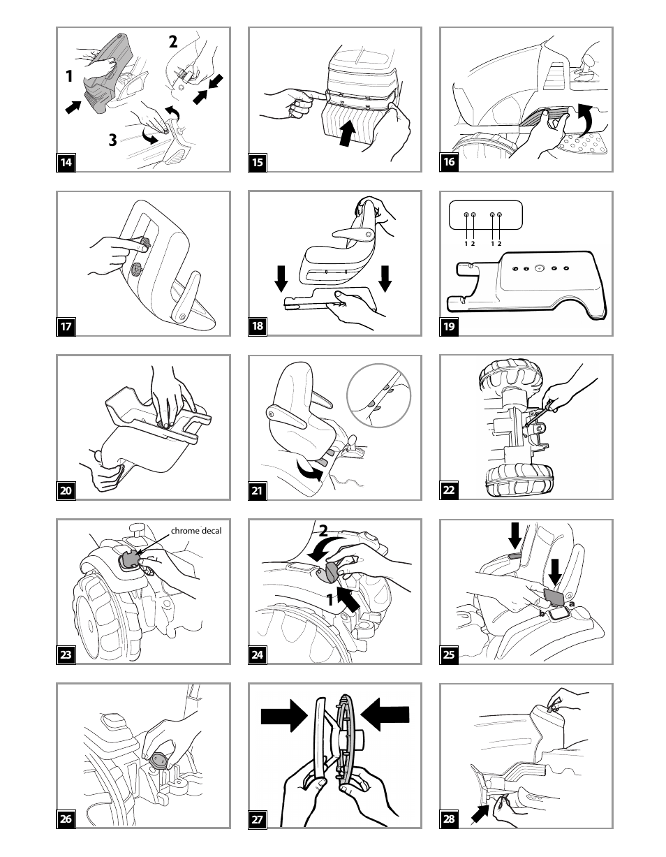 Peg-Perego Case IH Magnum Tractor User Manual | Page 3 / 24