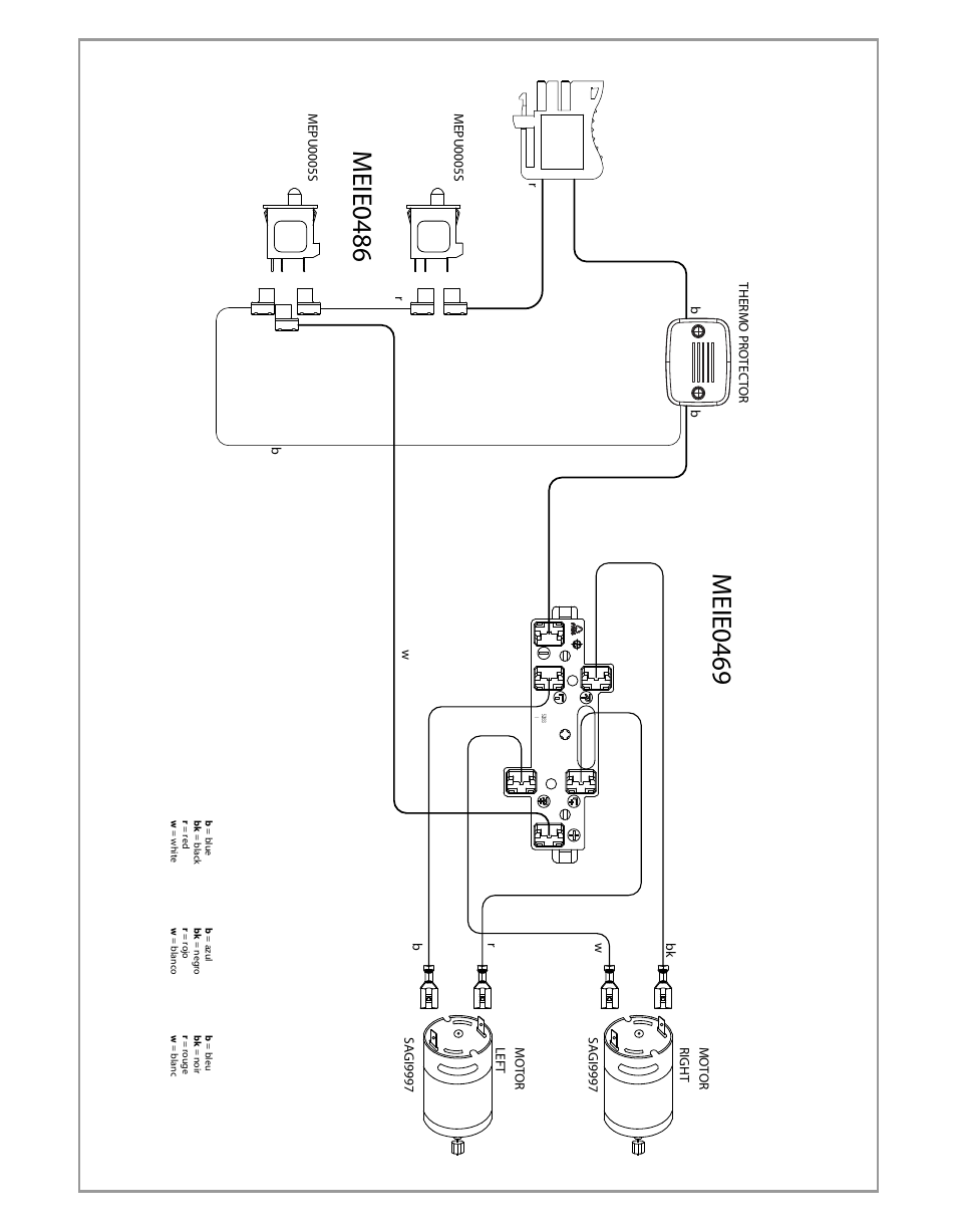 Meie0469, Meie0486 | Peg-Perego Case IH Magnum Tractor User Manual | Page 6 / 24