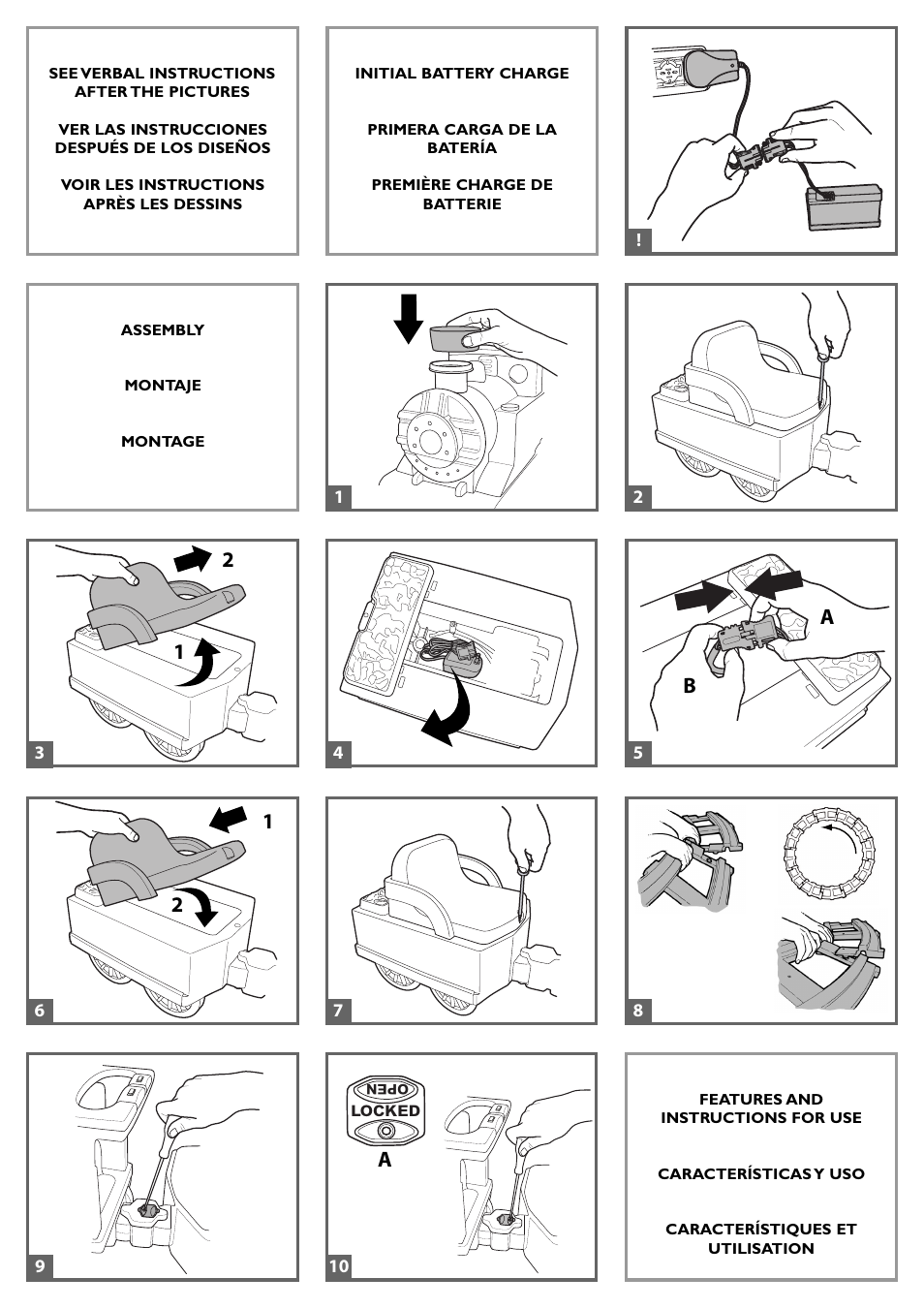 12 a b 2 1 | Peg-Perego Choo Expressv User Manual | Page 2 / 20