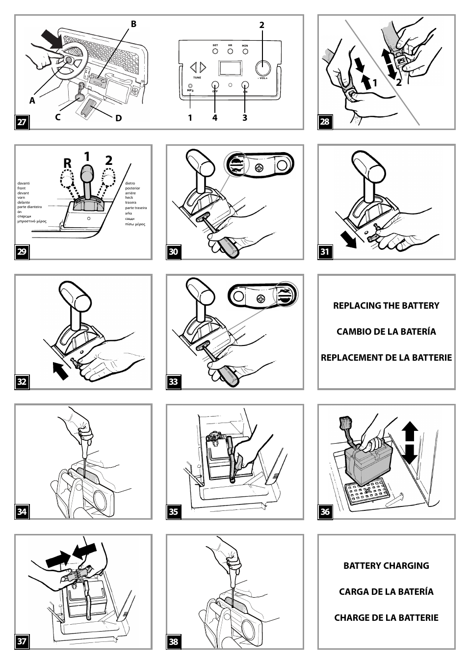 12 r | Peg-Perego Gaucho Rocin User Manual | Page 4 / 16