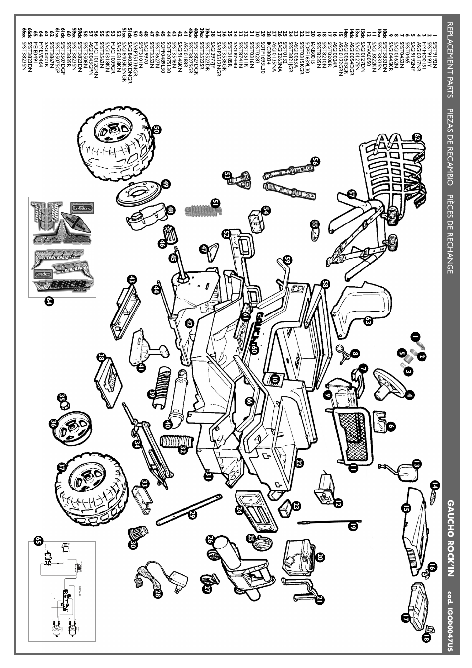 Gaucho rock’in | Peg-Perego Gaucho Rocin User Manual | Page 6 / 16