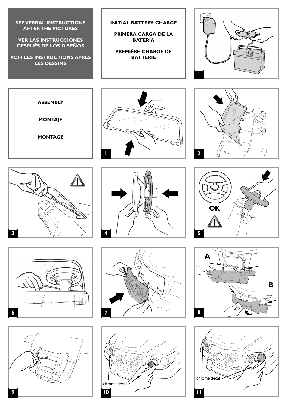 Aok b | Peg-Perego JD Gator XUV User Manual | Page 2 / 24