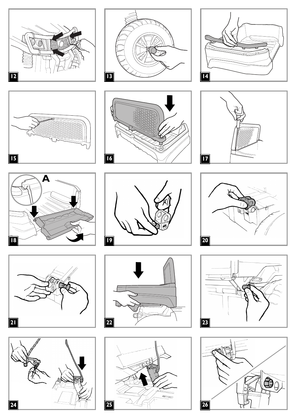 Peg-Perego JD Gator XUV User Manual | Page 3 / 24