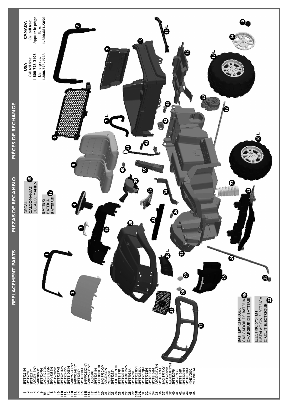 Peg-Perego JD Gator XUV User Manual | Page 7 / 24