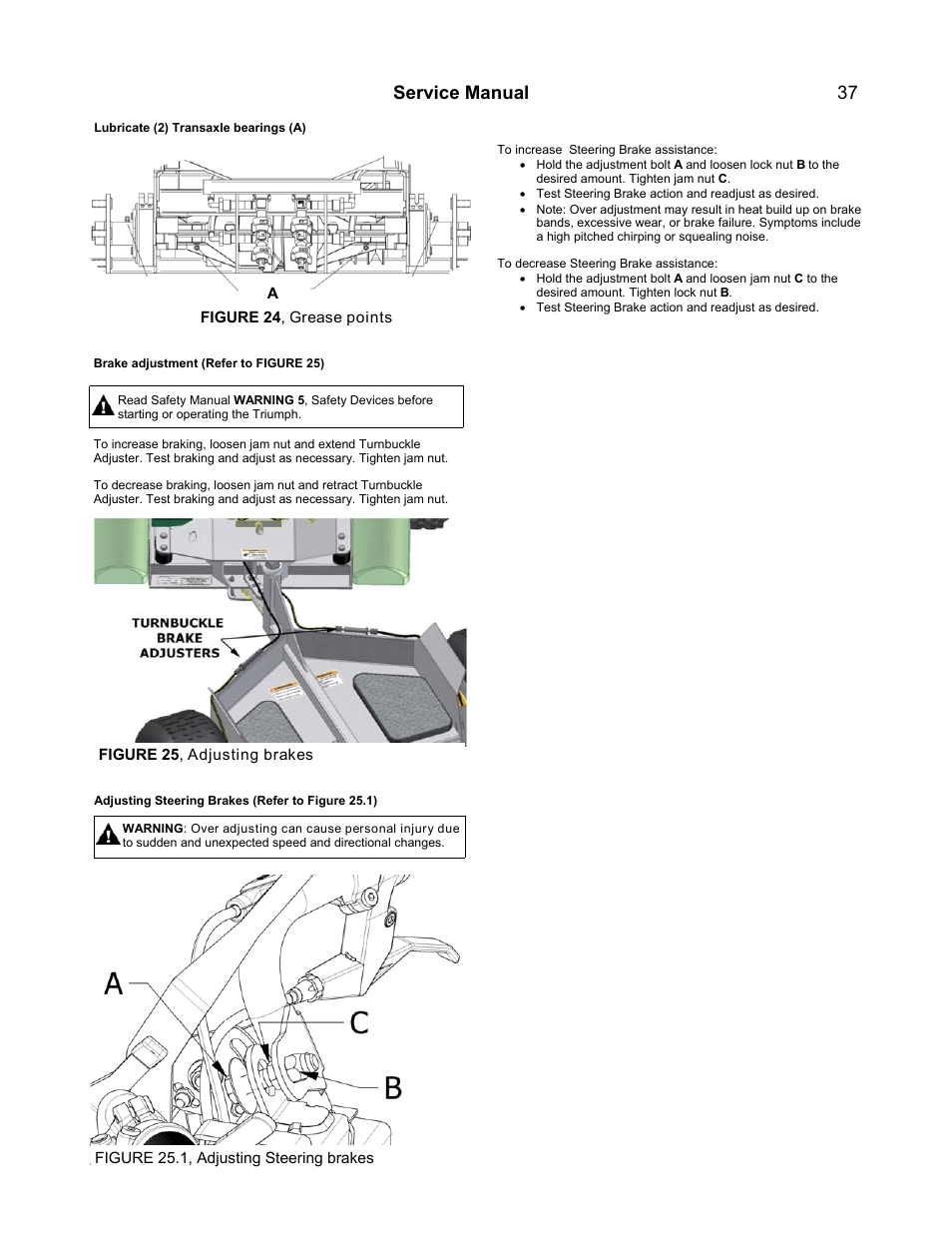 Service manual | PermaGreen Triumph Spread-Only User Manual | Page 41 / 44