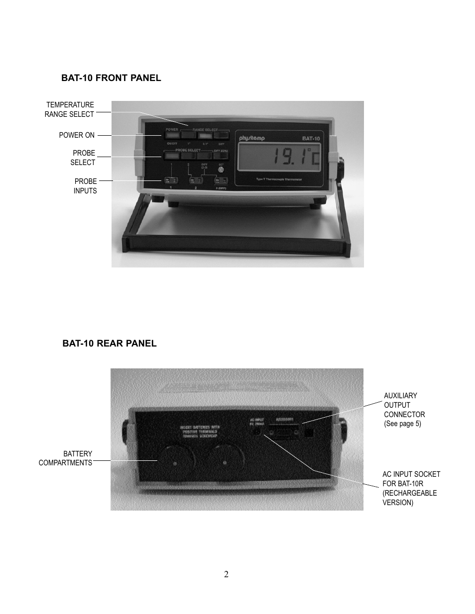 Physitemp Instruments BAT-10 User Manual | Page 11 / 12