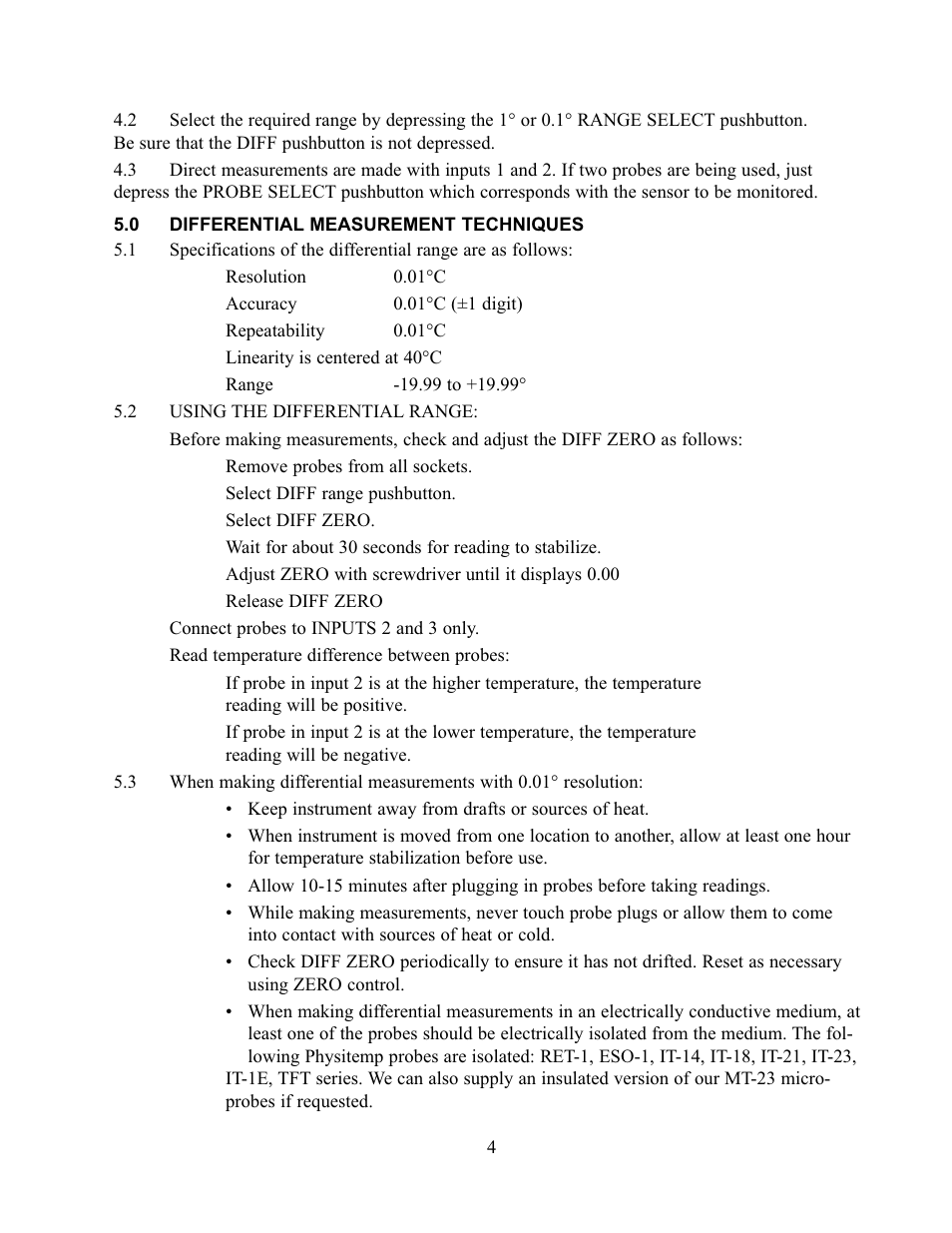 Physitemp Instruments BAT-10 User Manual | Page 9 / 12