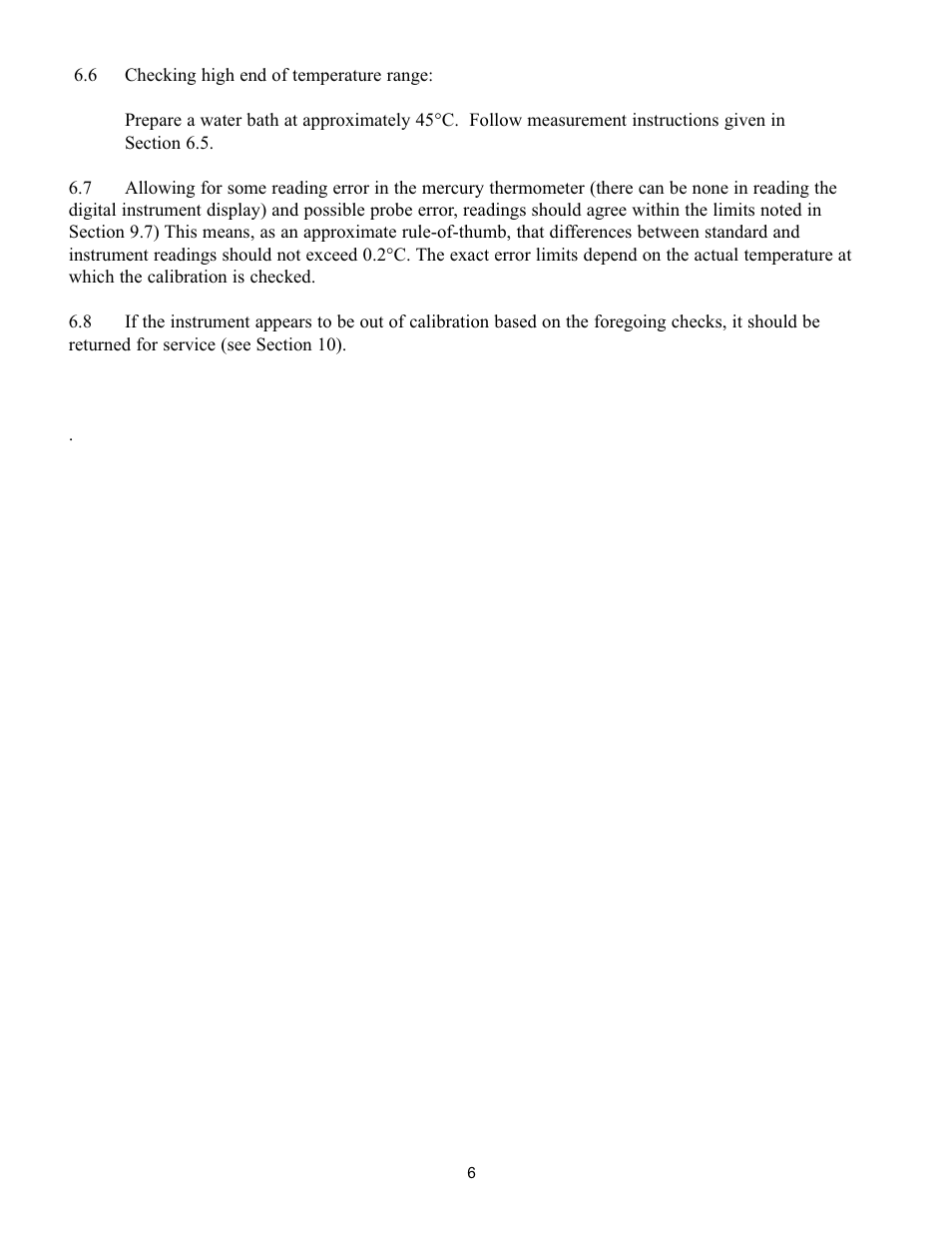 Physitemp Instruments TH5 User Manual | Page 6 / 11