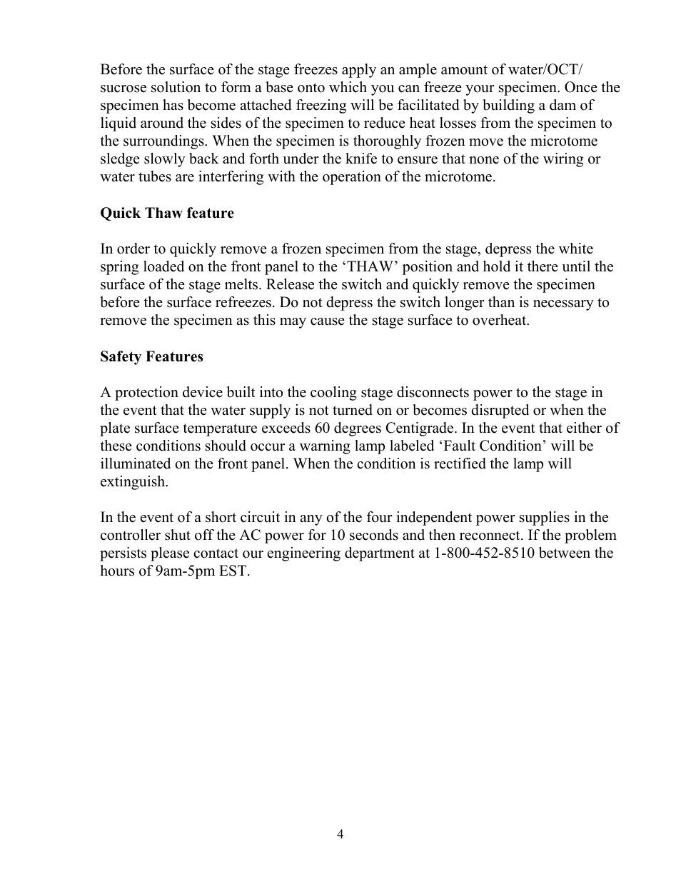 Physitemp Instruments BFS 60MP User Manual | Page 4 / 5