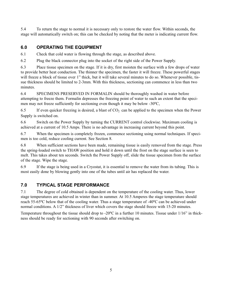 Physitemp Instruments BFS OLD STYLE User Manual | Page 4 / 8