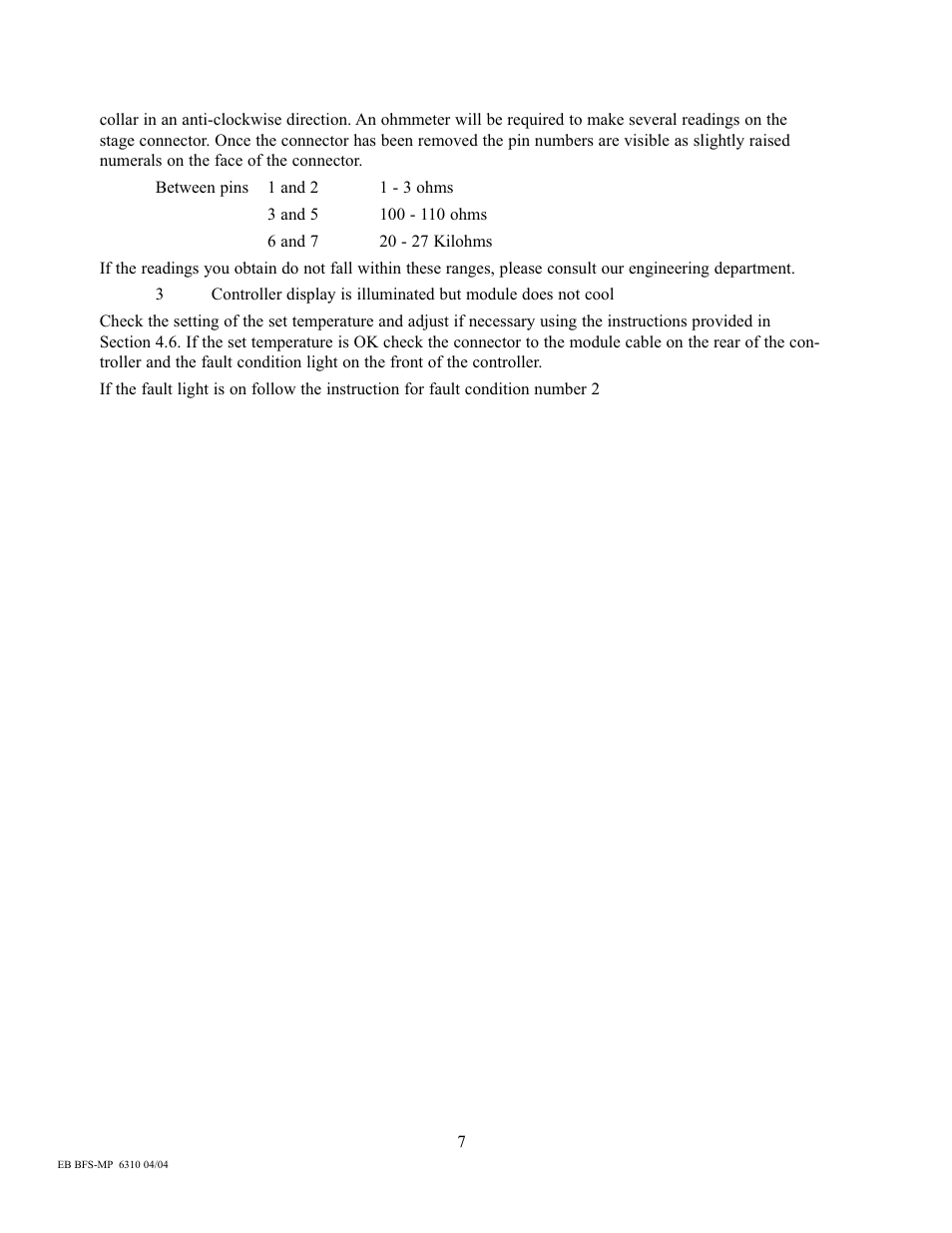 Physitemp Instruments BFS-30MP User Manual | Page 6 / 12