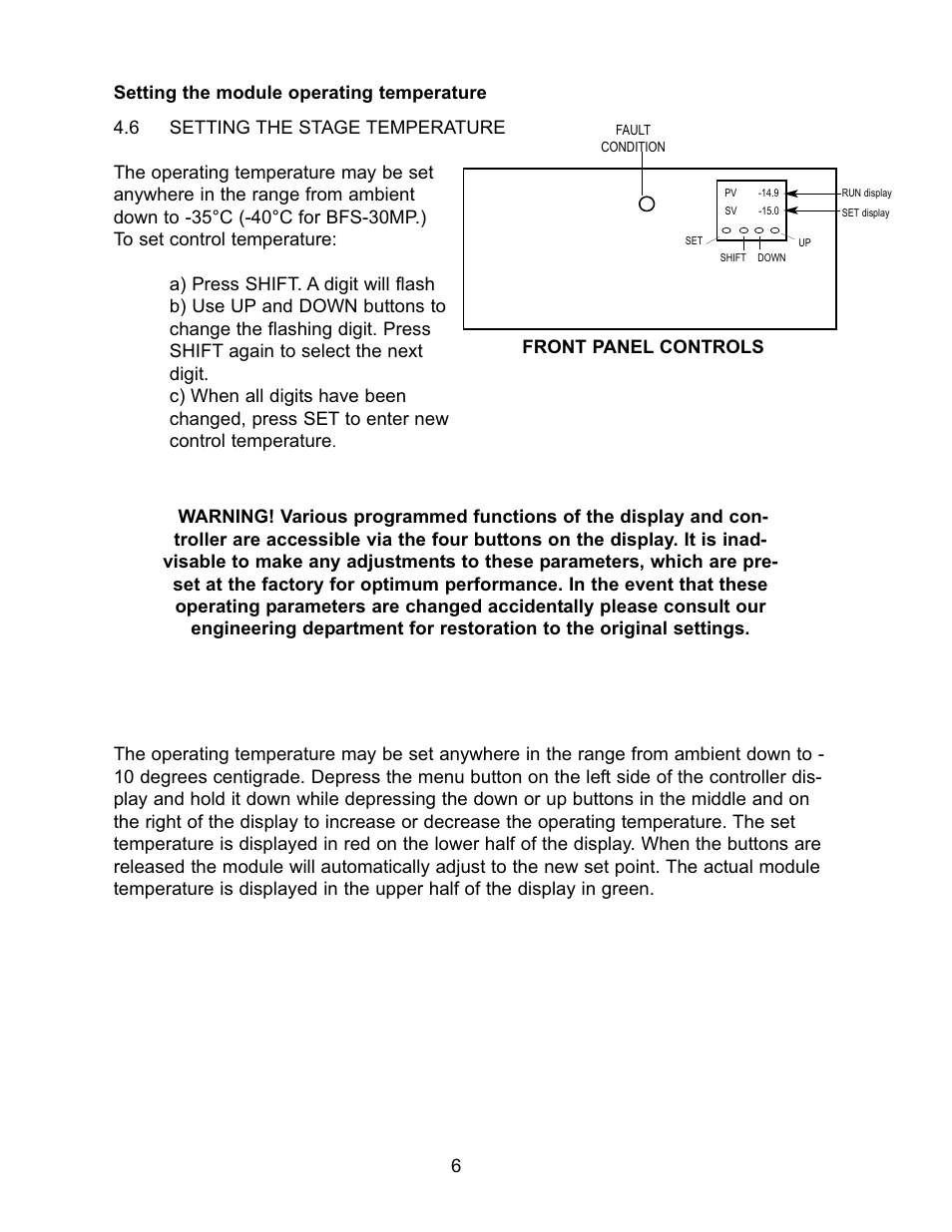 Physitemp Instruments BFS-30VT User Manual | Page 6 / 12