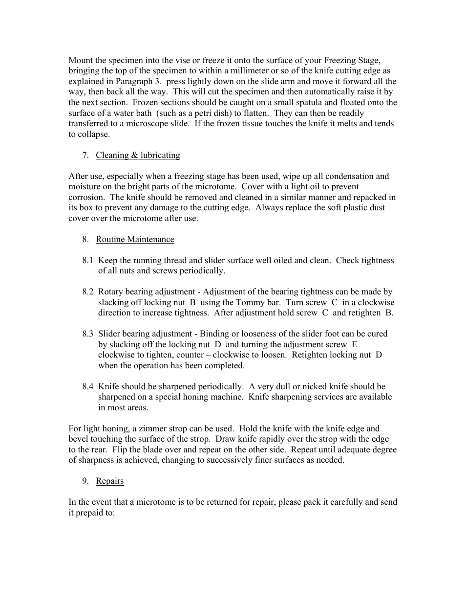 Physitemp Instruments Erma Radial User Manual | Page 4 / 5