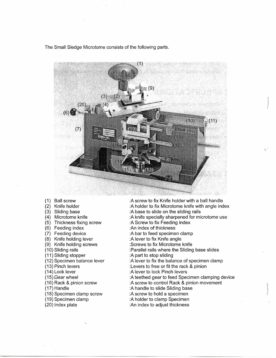 Physitemp Instruments Erma Small Sledge User Manual | Page 3 / 6